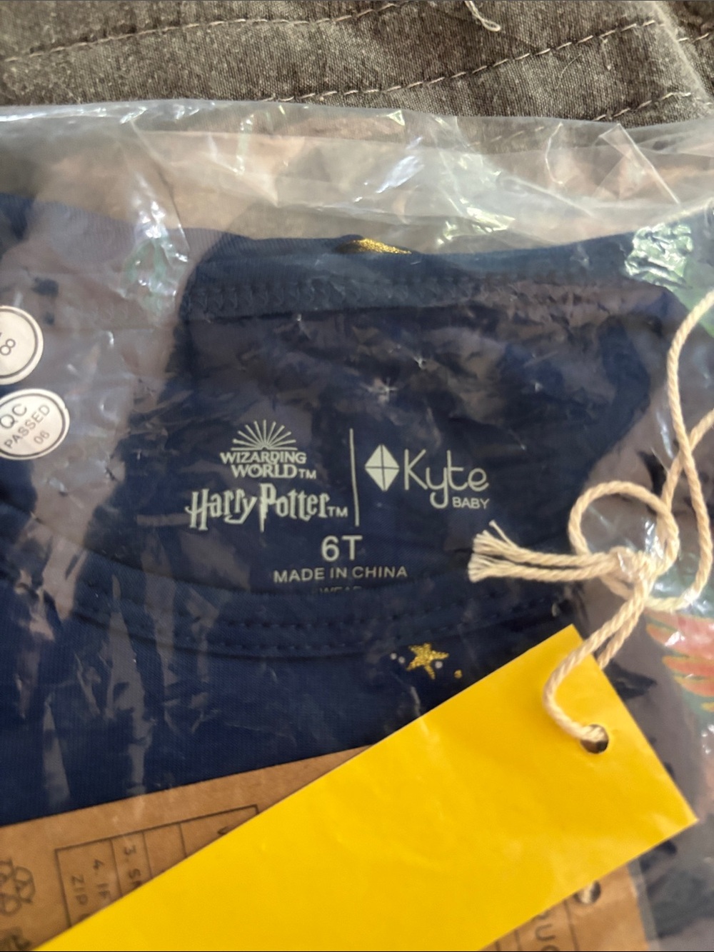 Kyte BABY Navy Blue Harry Potter Pajama Set - Picture 6 of 6